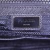 Prada briefcase in black canvas and black leather saffiano - Detail D4 thumbnail