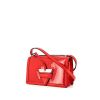 Loewe Bracelona shoulder bag in red patent leather - 00pp thumbnail