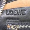 Borsa Loewe Amazona modello grande in pelle nera a motivo patchwork - Detail D4 thumbnail