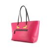 Fendi Bag Bugs shopping bag in pink and black leather - 00pp thumbnail