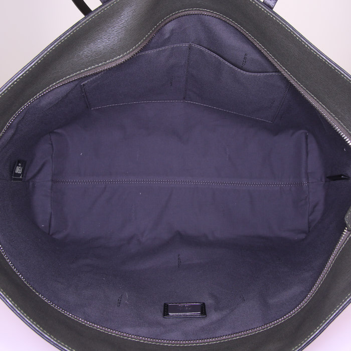 Shopping bag Fendi Bag Bugs in pelle rosa e nera - Detail D2