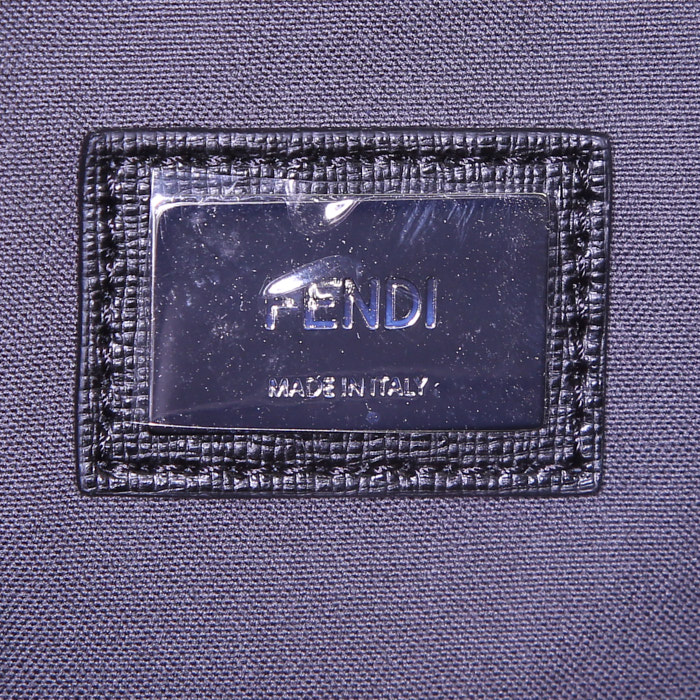 Bolso Cabás Fendi Bag Bugs en cuero rosa y negro - Detail D3