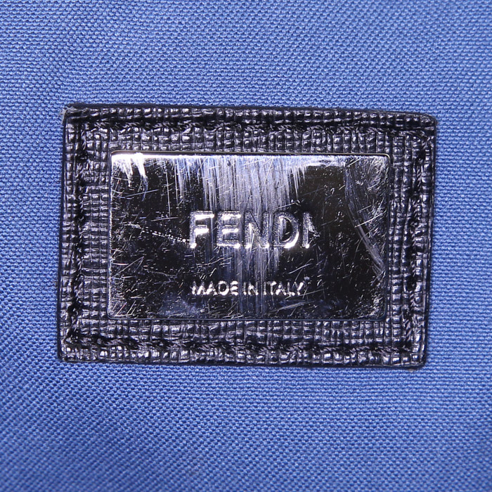 Bolso Cabás Fendi Bag Bugs en cuero negro - Detail D3