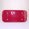 Louis Vuitton Alma large model handbag in pink monogram patent leather - Detail D4 thumbnail