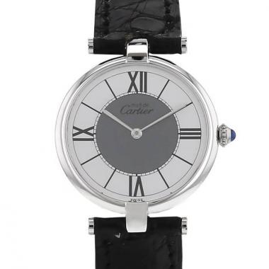 Cartier Must De Cartier watch in silver Circa  1990