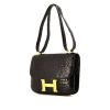 Hermes Constance handbag in black crocodile - 00pp thumbnail