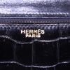 Bolso de mano Hermes Constance en cocodrilo negro - Detail D4 thumbnail