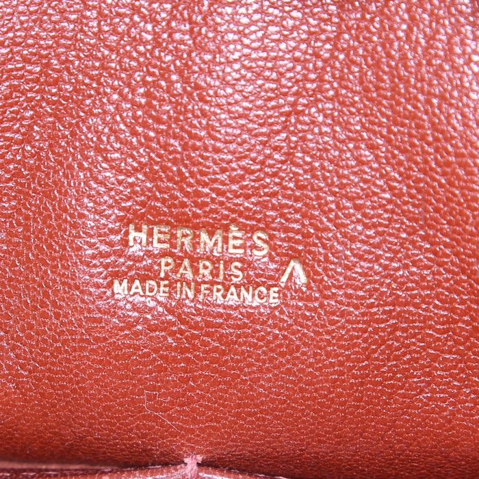 Hermes Plume handbag in fawn porosus crocodile - Detail D3