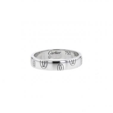 Anello Cartier Happy Birthday modello piccolo in oro bianco