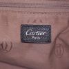 Sac bandoulière Cartier Marcello grand modèle en cuir et noir - Detail D4 thumbnail