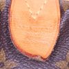 Borsa da viaggio Louis Vuitton Keepall 55 cm in tela monogram e pelle naturale - Detail D3 thumbnail