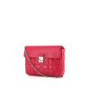 Dior Miss Dior Promenade shoulder bag in pink leather cannage - 00pp thumbnail