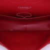 Chanel Timeless Jumbo handbag in red patent quilted leather - Detail D3 thumbnail