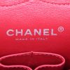 Borsa Chanel Timeless Jumbo in pelle verniciata e foderata rossa - Detail D4 thumbnail