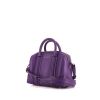 Bolso de mano Givenchy modelo pequeño en cuero violeta - 00pp thumbnail