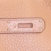 Bolso de mano Hermes Birkin 40 cm en cuero togo color arena - Detail D4 thumbnail