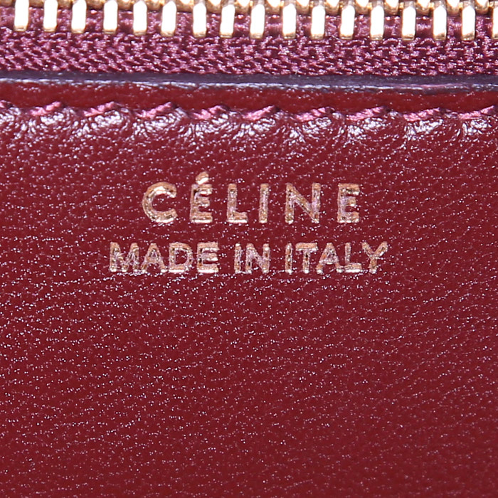 Celine Tie Bag handbag in brown python - Detail D3