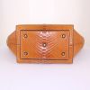 Borsa Celine Tie Bag in pitone marrone - Detail D4 thumbnail