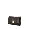Chanel Choco bar wallet in black quilted leather - 00pp thumbnail
