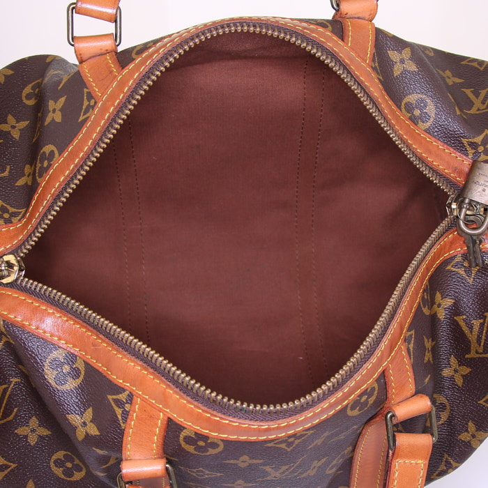 Louis Vuitton Vintage 24 hours bag in brown monogram canvas - Detail D2