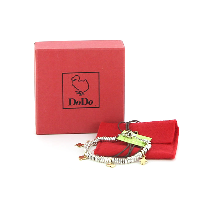 Brazalete Pomellato Dodo en plata y oro amarillo