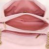 Chanel Timeless handbag in varnished pink quilted leather - Detail D2 thumbnail