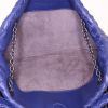 Bottega Veneta Duo handbag in blue intrecciato leather - Detail D3 thumbnail