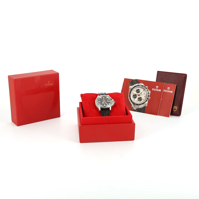 Tudor Oyster Prince watch in stainless steel Ref:  89190 Circa  2000 - Detail D2