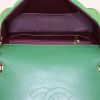 Borsa a tracolla Chanel Chic With Me in jersey verde - Detail D2 thumbnail