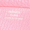 Hermès Béarn wallet in pink goat - Detail D3 thumbnail