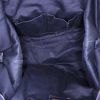 Yves Saint Laurent Easy handbag in navy blue patent leather - Detail D2 thumbnail