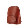 Sac à dos Louis Vuitton Gobelins - Backpack en cuir épi marron - 00pp thumbnail