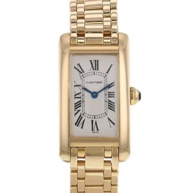 Reloj Cartier Tank Cintree de oro amarillo 18k Ref :  1710 Circa  2000