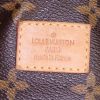 Borsa Louis Vuitton Sully in tela monogram marrone e pelle naturale - Detail D3 thumbnail