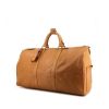 Bolsa de viaje Louis Vuitton Keepall 50 cm en cuero Epi color oro - 00pp thumbnail