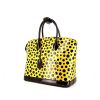 Louis Vuitton Lockit  medium model handbag in yellow and black bicolor patent leather - 00pp thumbnail