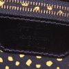 Borsa Louis Vuitton Lockit  modello medio in pelle verniciata bicolore gialla e nera - Detail D3 thumbnail