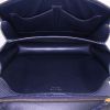 Celine Classic Box handbag in blue python - Detail D2 thumbnail