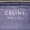Bolso de mano Celine Classic Box en piel de pitón azul - Detail D3 thumbnail