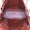 Hermès Mini Kelly Backpack backpack in brown box leather - Detail D2 thumbnail