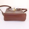 Hermès Mini Kelly Backpack backpack in brown box leather - Detail D4 thumbnail