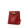 Hermès Kelly Ado backpack in red box leather - 00pp thumbnail