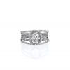 Messika Joy ring in white gold and diamonds - 360 thumbnail