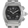 Cartier Roadster Chronographe watch in stainless steel Ref:  2618 Circa  2000 - 00pp thumbnail