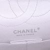 Chanel 2.55 handbag in silver leather - Detail D3 thumbnail