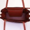 Hermès Cabana shopping bag in fawn Fjord leather - Detail D2 thumbnail