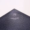 Saint Laurent Wallet on Chain shoulder bag in black grained leather - Detail D3 thumbnail