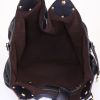 Louis Vuitton L handbag in black mahina leather - Detail D2 thumbnail