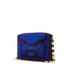 Pierre Hardy handbag in blue and brown suede - 00pp thumbnail