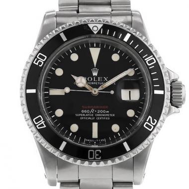 Reloj Rolex Submariner Date de acero Ref :  1680 Circa  1971